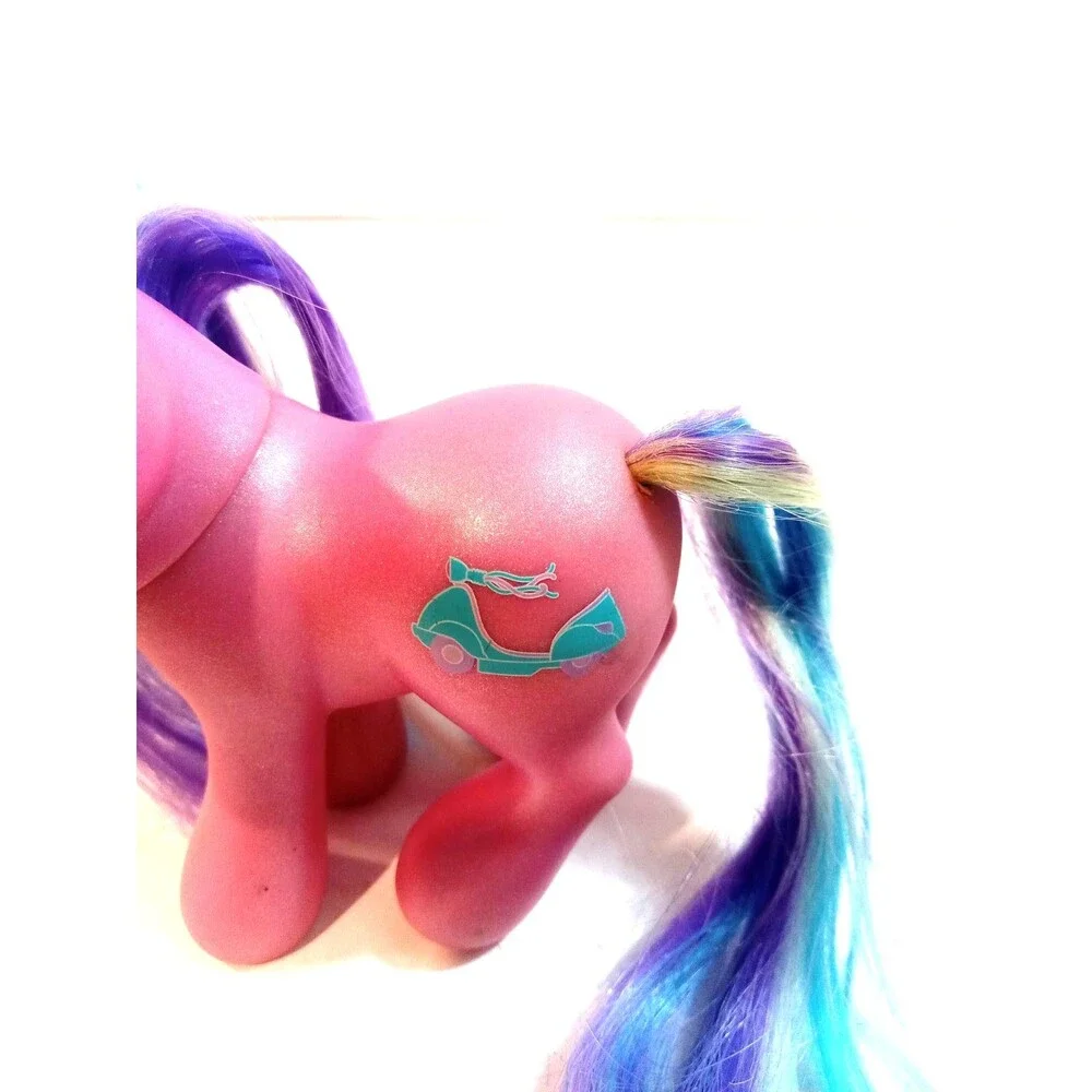 My Little Pony MLP G3 Scooter Sprite - Pink Pony with Blue & Purple Hair